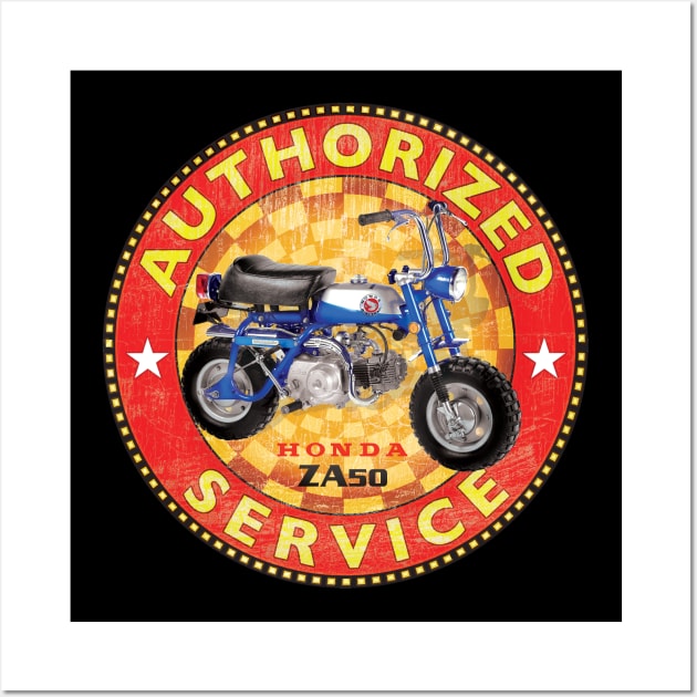 Authorized Service - Honda Wall Art by Midcenturydave